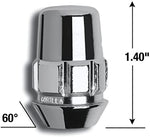 Gorilla System Acorn 12mm x 1.25mm Chrome (20 locks)