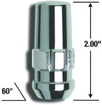 Gorilla Automotive 76605N "The System" Duplex Acorn Wheel Locks (14mm x 2.00 Thread Size) - For 8 Lug Wheels